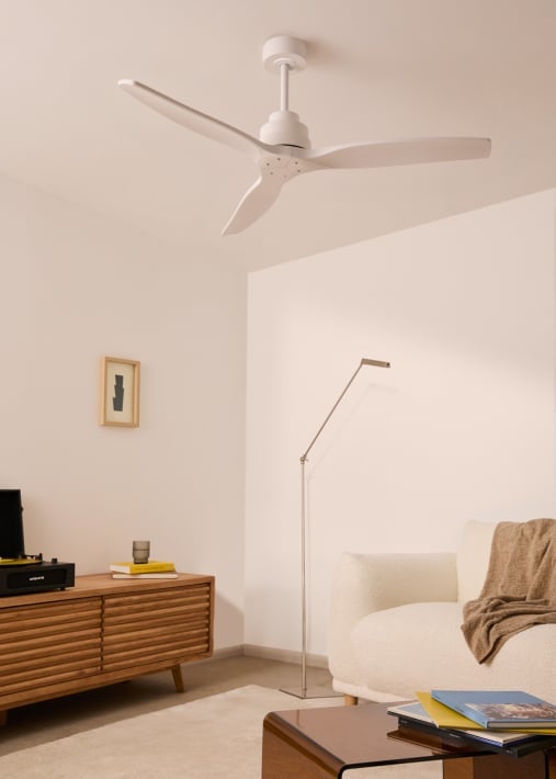 Acquista WIND STYLANCE - Ventilatore da soffitto 40W silenzioso 100% legno varie dimensioni
