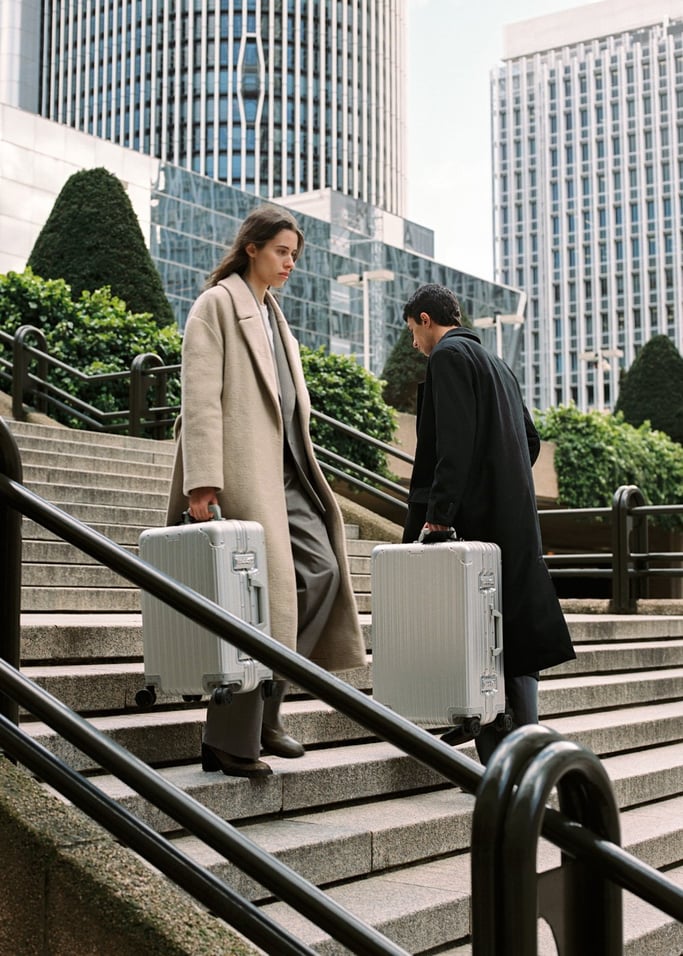 LUGGAGE ALUMINIUM - Valigia rigida in alluminio con lucchetto TSA e ruote multidirezionali, Immagine di galleria 2