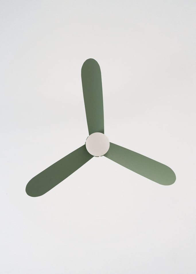 WIND CALM SCULPT - Ventilatore da soffitto silenzioso 40W Ø132 cm con luce LED, Immagine di galleria 6