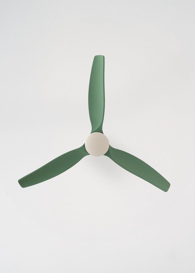 WIND CALM - Ventilatore da soffitto silenzioso da 40W con pale tecniche in ABS di varie dimensioni, Immagine di galleria 6