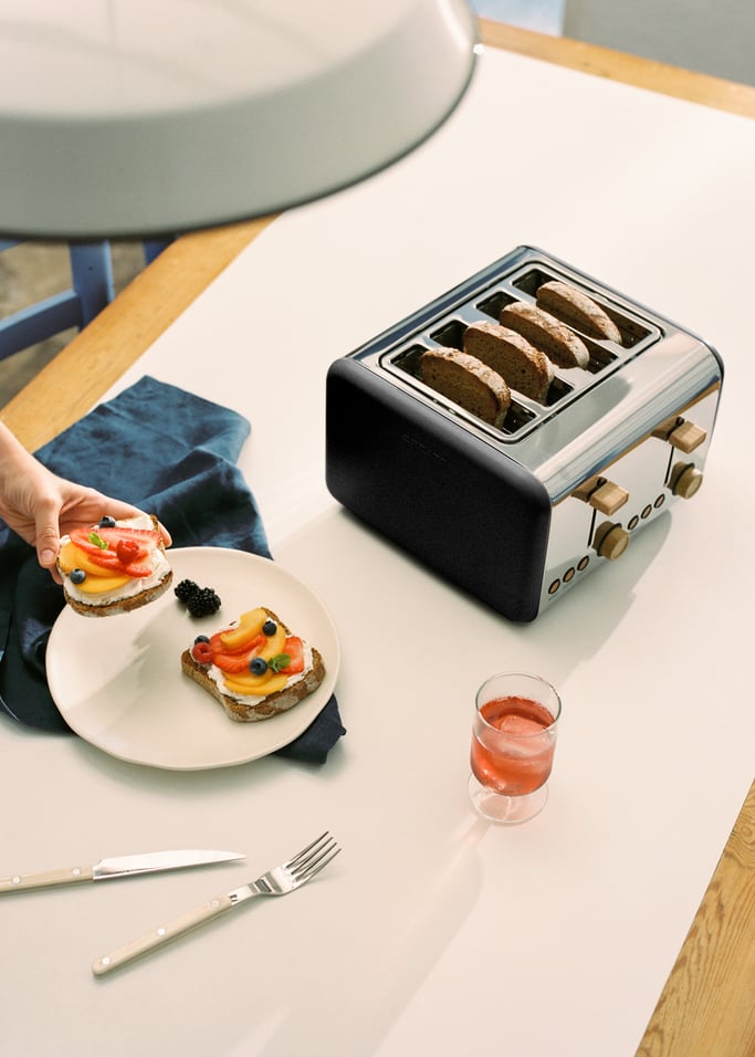 TOAST RETRO - Tostapane per fette larghe, Immagine di galleria 1