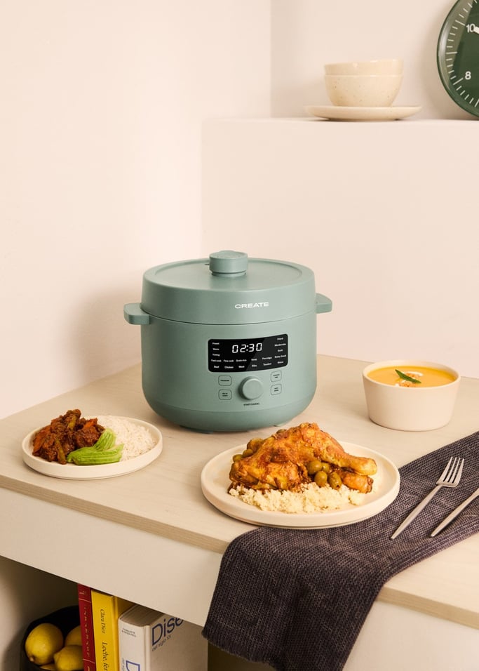 PRESSURE COOKER STUDIO - Pentola a pressione elettrica multifunzionale programmabile, Immagine di galleria 1