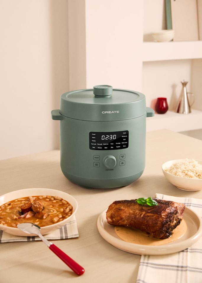 PRESSURE COOKER STUDIO - Pentola a pressione elettrica multifunzionale programmabile, Immagine di galleria 1