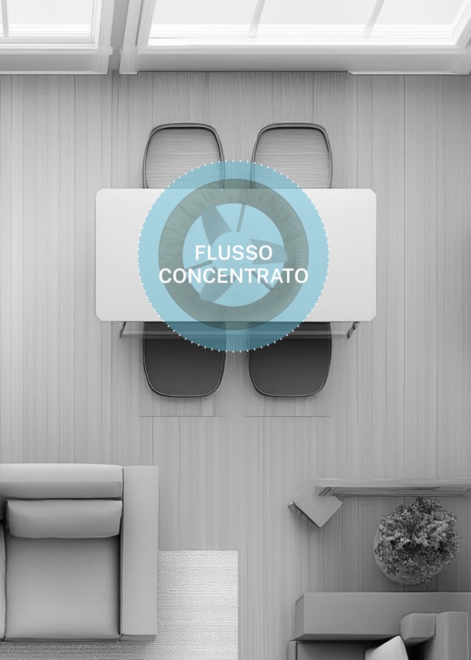 WIND LAMP NATURAL WOVEN - Ventilatore da soffitto silenzioso 25W Ø60cm con luce LED, Immagine di galleria 5