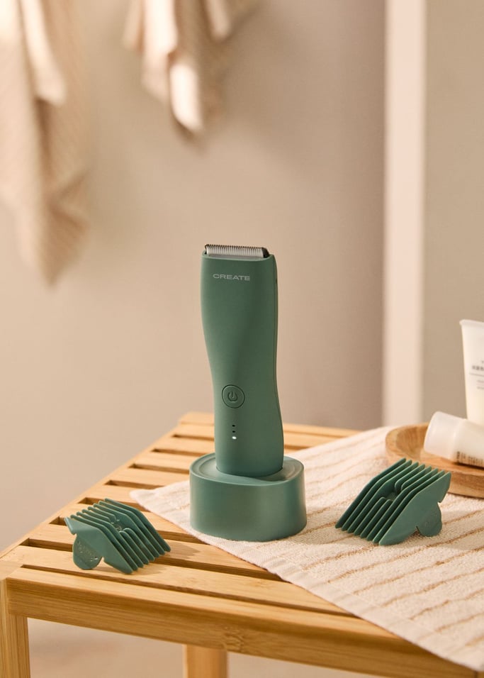 BARBER STUDIO - Rifinitore a batteria impermeabile per viso e corpo, Immagine di galleria 1