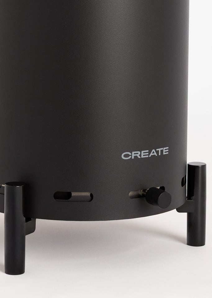 FIRE PIT COMPACT - Braciere da tavolo da 1,5 kW per esterni a pellet senza fumo, Immagine di galleria 6