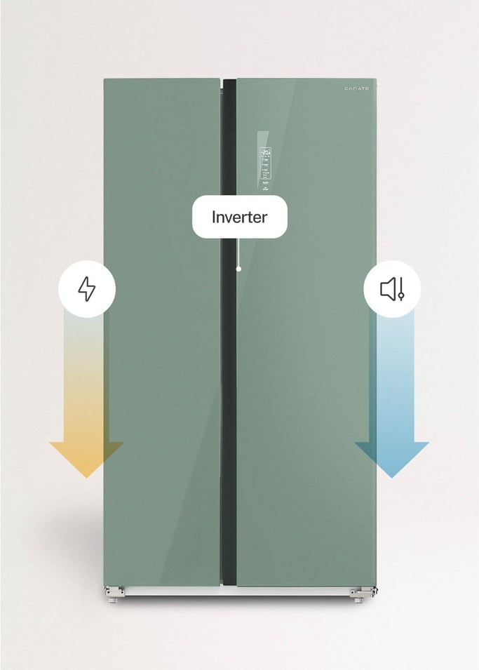 FRIDGE STUDIO SIDE BY SIDE 550 - Frigorifero side by side da 550 litri No Frost, Immagine di galleria 6