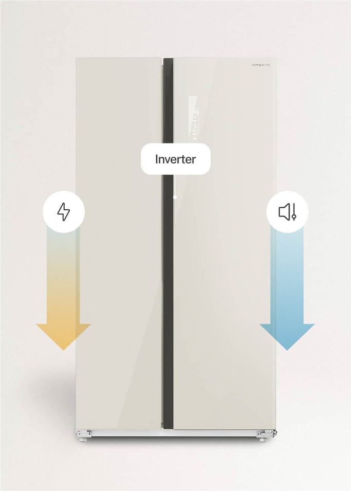 FRIDGE STUDIO SIDE BY SIDE 550 - Frigorifero side by side da 550 litri No Frost, Immagine di galleria 6
