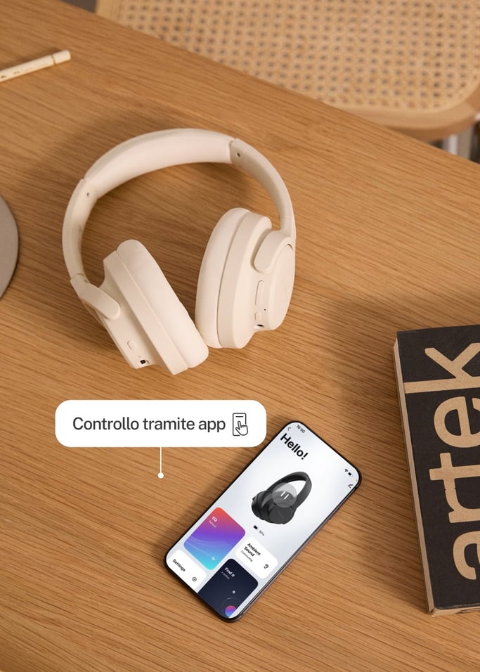 HEADPHONES ANC STUDIO - Cuffie wireless over-ear con cancellazione del rumore, Immagine di galleria 7