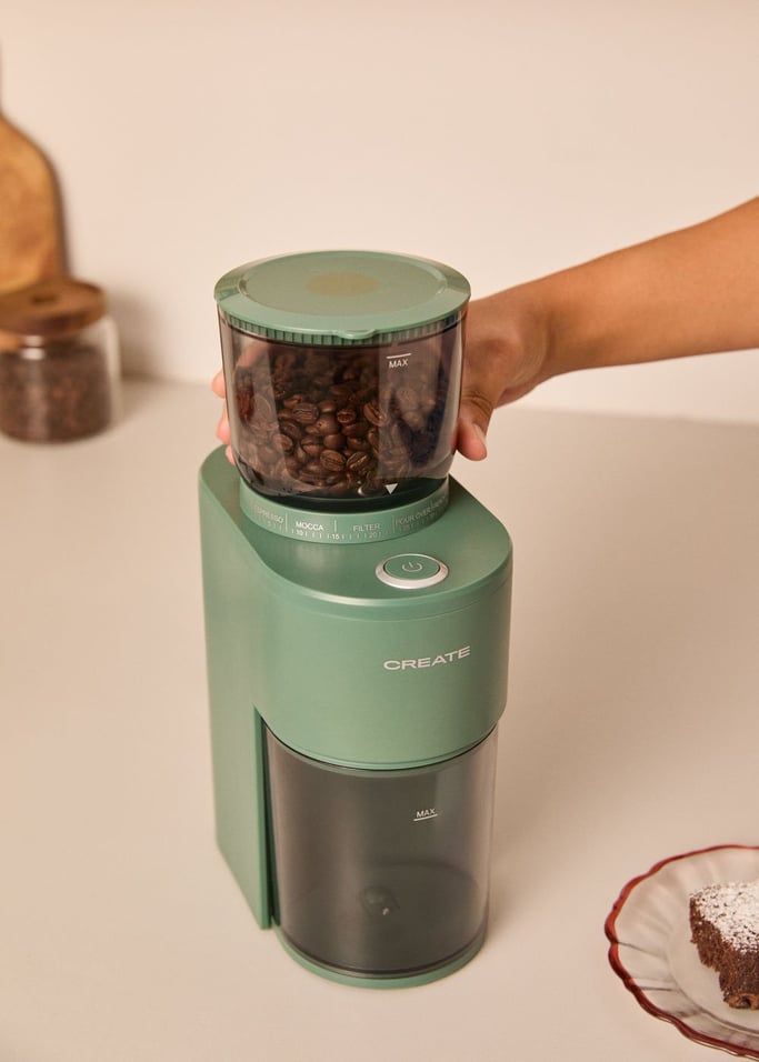 COFFEE GRINDER STUDIO PRO - Macinacaffè con contenitore e 38 livelli di macinatura, Immagine di galleria 6