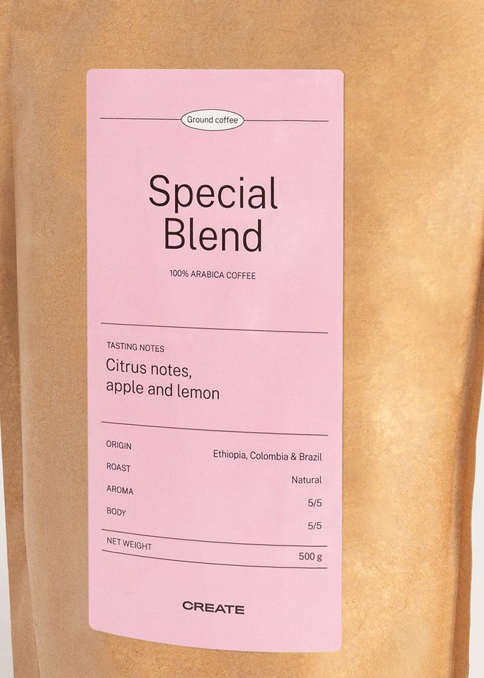 CAFFÈ MISCELA SPECIALE 100% ARABICA - Caffè speciale miscelato in grani e macinato in diverse granulometrie
, Immagine di galleria 2