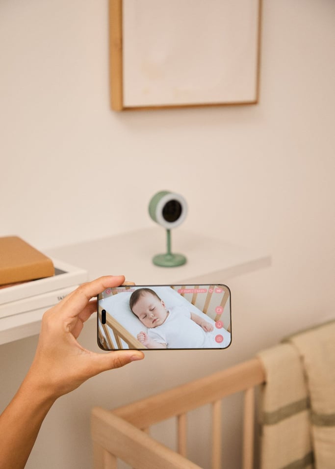 BABY CAM CONNECT - Telecamera di sorveglianza per bambini con Wi-Fi e audio bidirezionale, Immagine di galleria 2