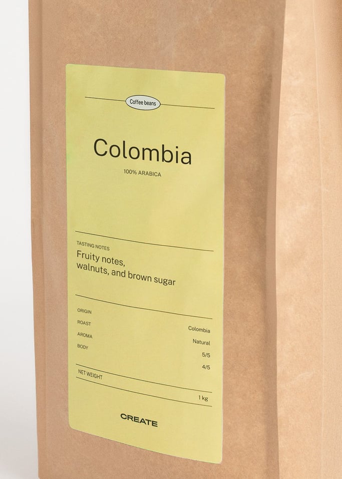 CAFFÈ SPECIALITÀ COLOMBIA 100% ARABICA - Caffè specialità Colombia in grani e macinato, disponibile in varie misure, Immagine di galleria 2