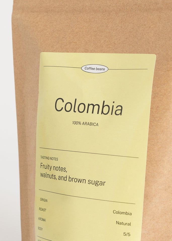 CAFFÈ SPECIALITÀ COLOMBIA 100% ARABICA - Caffè specialità Colombia in grani e macinato, disponibile in varie misure, Immagine di galleria 2