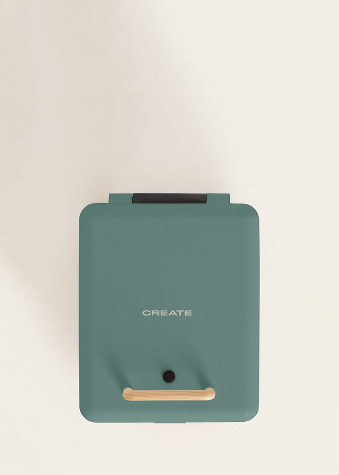 STONE STUDIO - Tostiera per panini, grill e waffle con piastre intercambiabili, Immagine di galleria 6