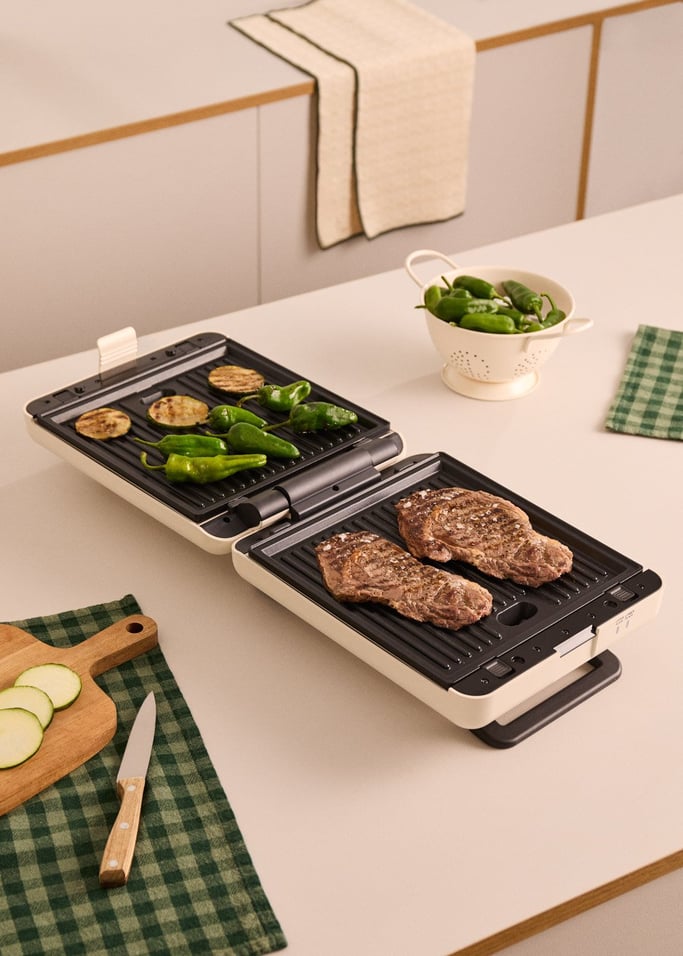 STONE STUDIO - Tostiera per panini, grill e waffle con piastre intercambiabili, Immagine di galleria 3