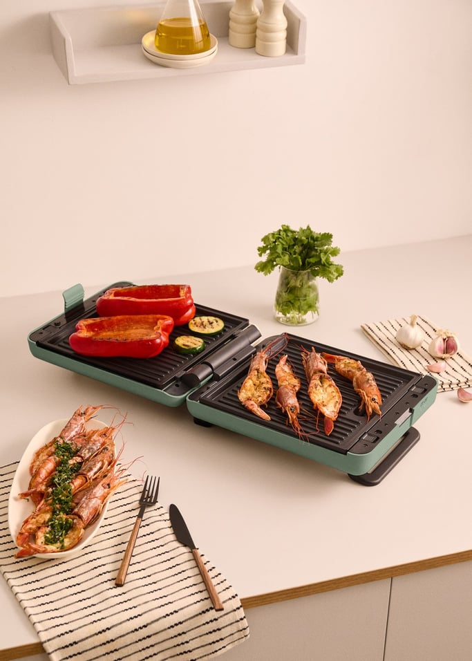 STONE STUDIO - Tostiera per panini, grill e waffle con piastre intercambiabili, Immagine di galleria 3