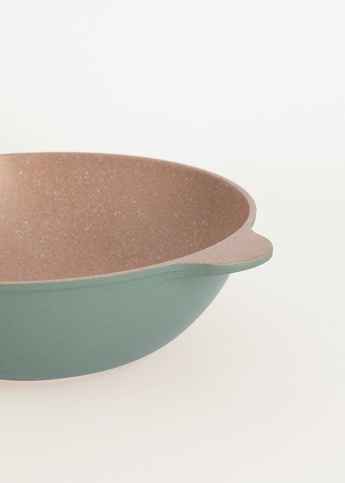 WOK STUDIO - Wok in alluminio pressofuso con rivestimento ceramico, Immagine di galleria 6