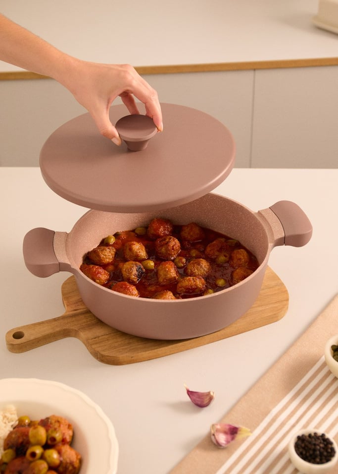 POT STUDIO - Pentola in alluminio fuso con rivestimento in ceramica, Immagine di galleria 2