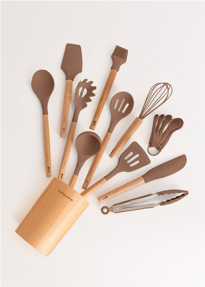 KITCHENWARE STUDIO - Utensili da cucina in legno e silicone, Immagine di galleria 8