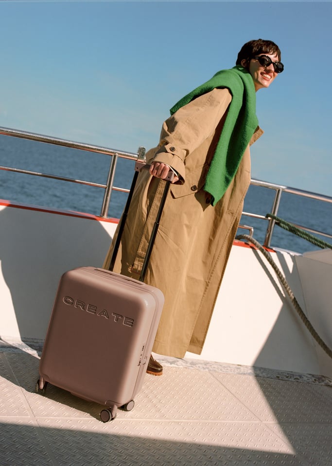 LUGGAGE STUDIO - Valigia rigida in policarbonato con lucchetto TSA e ruote multidirezionali, Immagine di galleria 6