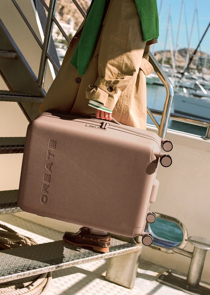 LUGGAGE STUDIO - Valigia rigida in policarbonato con lucchetto TSA e ruote multidirezionali, Immagine di galleria 2