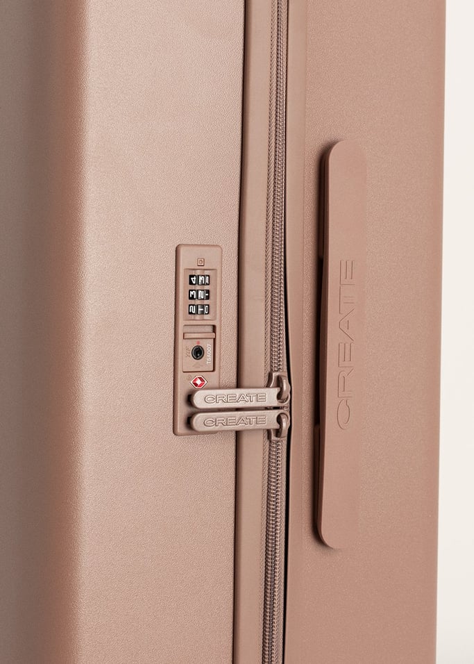 LUGGAGE STUDIO - Valigia rigida in policarbonato con lucchetto TSA e ruote multidirezionali, Immagine di galleria 3