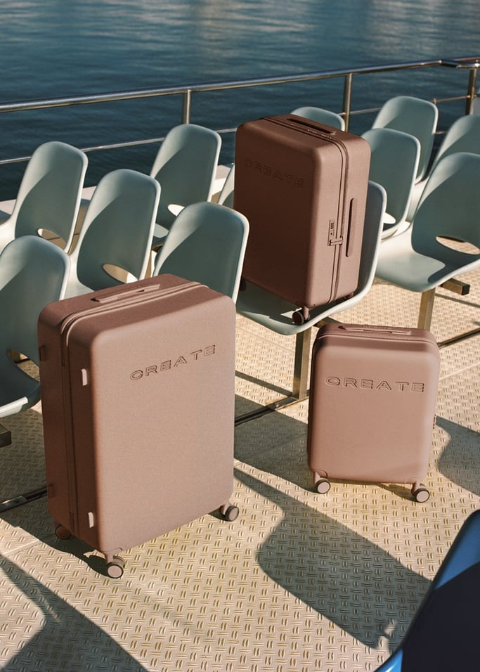 LUGGAGE STUDIO - Valigia rigida in policarbonato con lucchetto TSA e ruote multidirezionali, Immagine di galleria 1