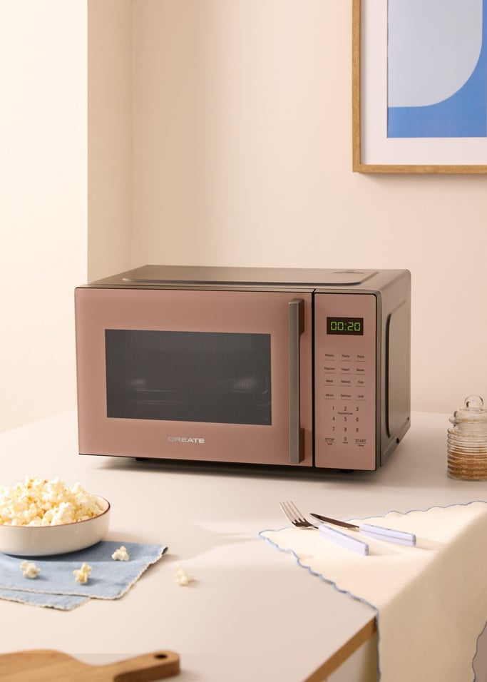 MICROWAVE STUDIO - Microonde 23L con funzione grill e forno 1000W, Immagine di galleria 1