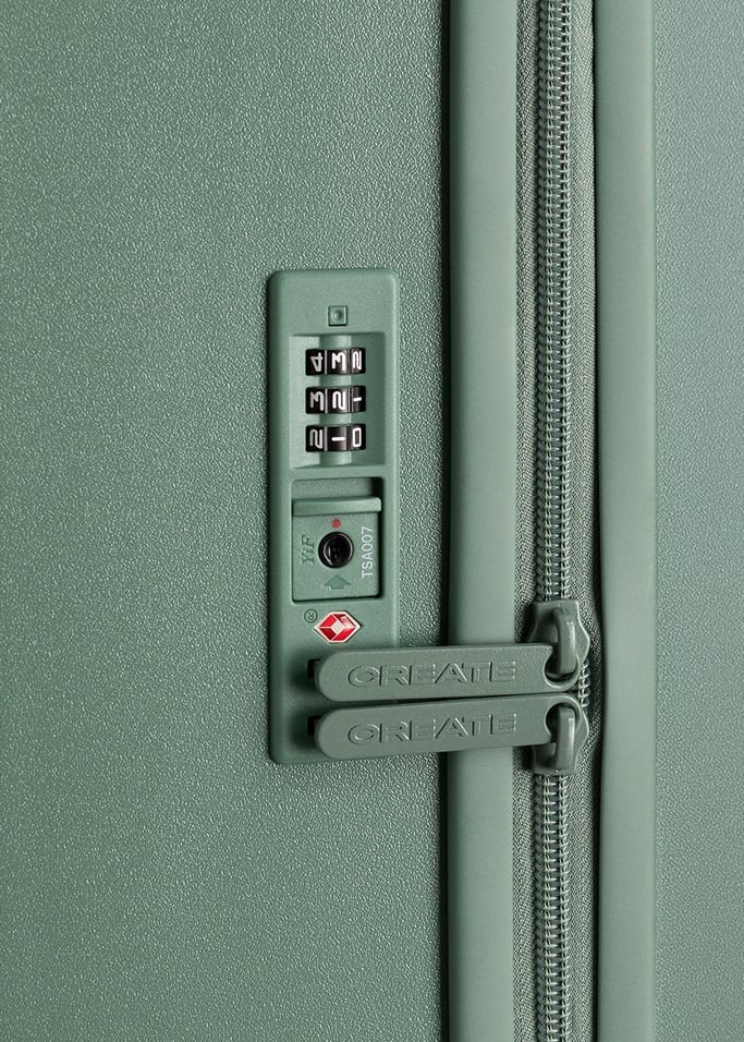 LUGGAGE STUDIO - Valigia rigida in policarbonato con lucchetto TSA e ruote multidirezionali, Immagine di galleria 3