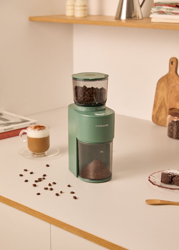COFFEE GRINDER STUDIO PRO - Macinacaffè con contenitore e 38 livelli di macinatura, Immagine di galleria 1