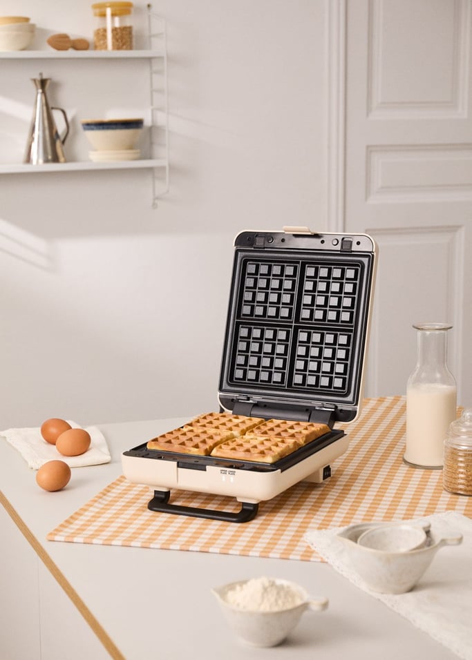 STONE STUDIO - Tostiera per panini, grill e waffle con piastre intercambiabili, Immagine di galleria 5