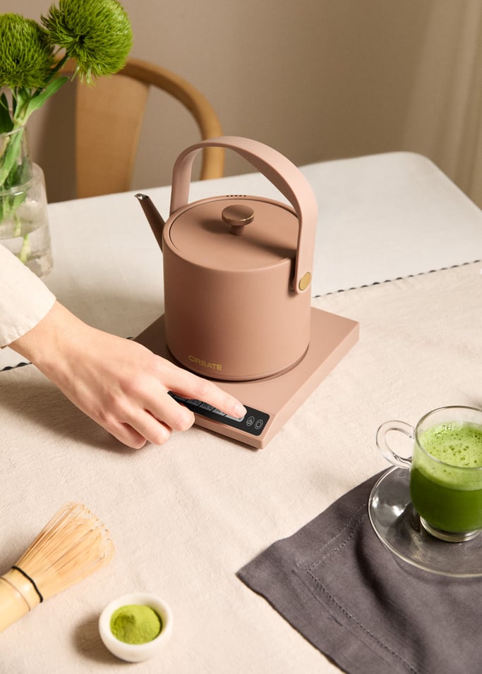 HATTORI -  Bollitore elettrico da 0,5 L con controllo della temperatura, Immagine di galleria 4