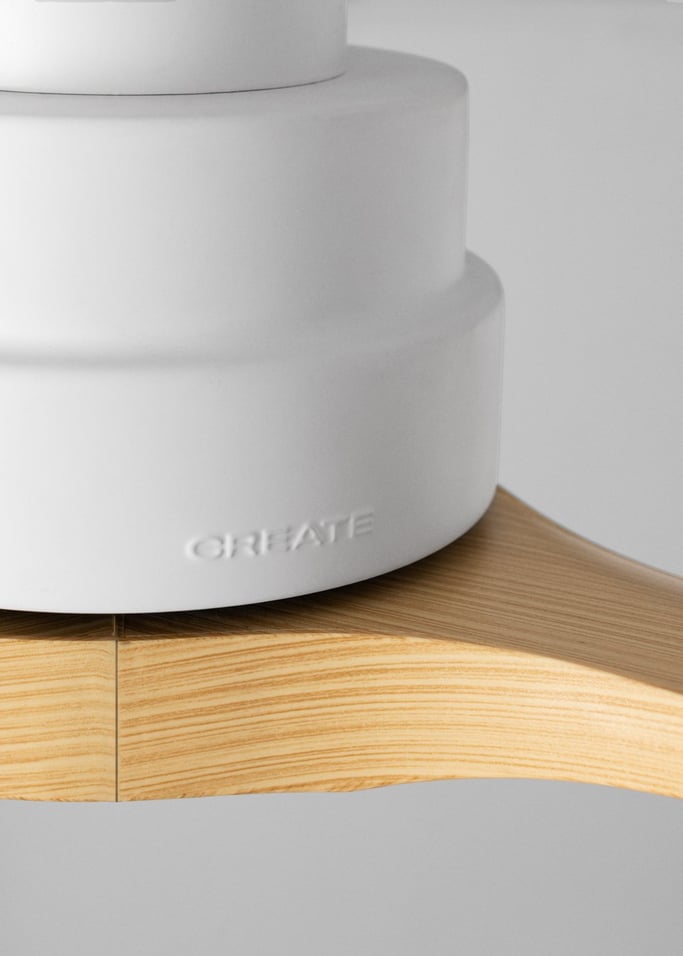 WIND STYLANCE - Ventilatore da soffitto silenzioso da 40 W con pale in ABS tecnico, disponibile in varie dimensioni, Immagine di galleria 6