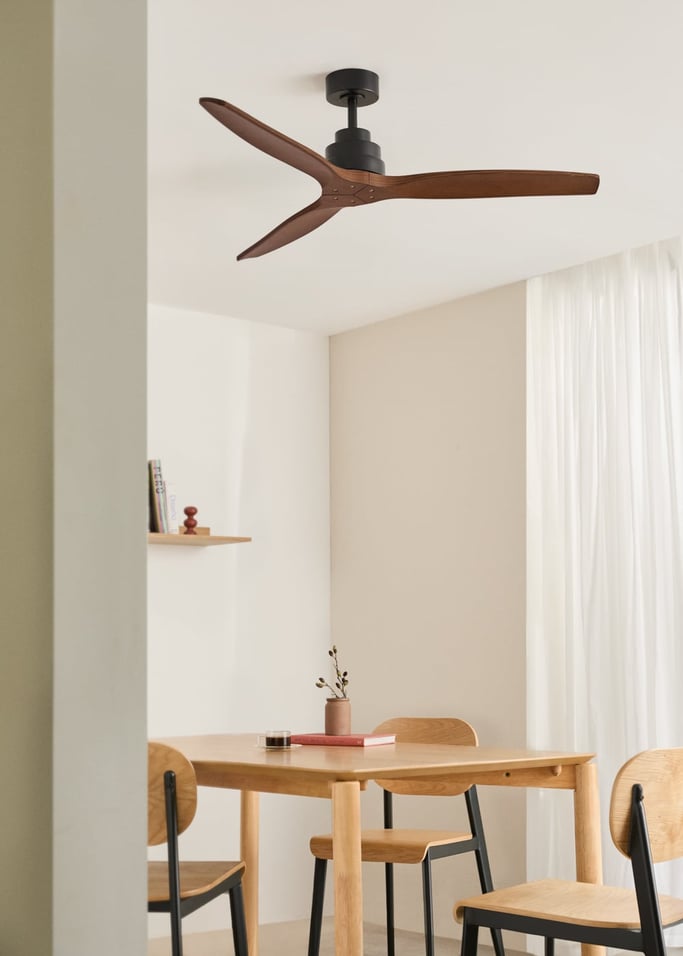WIND STYLANCE - Ventilatore da soffitto silenzioso da 40 W con pale in ABS tecnico, disponibile in varie dimensioni, Immagine di galleria 1
