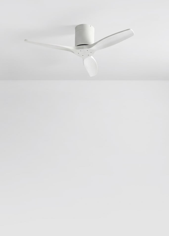 WIND CALM - Ventilatore da soffitto silenzioso da 40W con pale tecniche in ABS di varie dimensioni, Immagine di galleria 2