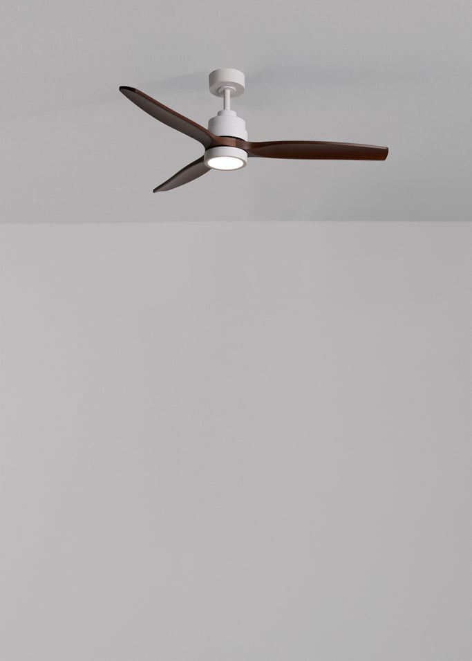 WIND STYLANCE - Ventilatore da soffitto silenzioso da 40 W con pale in ABS tecnico, disponibile in varie dimensioni, Immagine di galleria 2