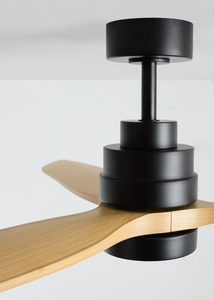 WIND STYLANCE - Ventilatore da soffitto silenzioso da 40 W con pale in ABS tecnico, disponibile in varie dimensioni, Immagine di galleria 5