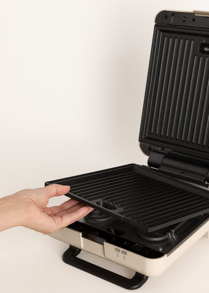 STONE STUDIO - Tostiera per panini, grill e waffle con piastre intercambiabili, Immagine di galleria 8