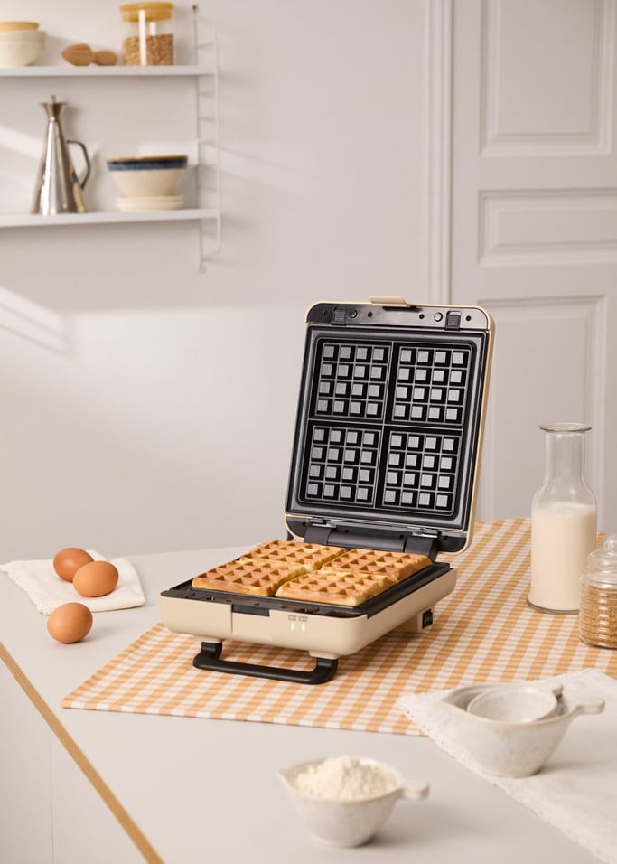 STONE STUDIO - Tostiera per panini, grill e waffle con piastre intercambiabili, Immagine di galleria 4