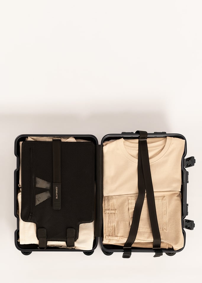 LUGGAGE ALUMINIUM - Valigia rigida in alluminio con lucchetto TSA e ruote multidirezionali, Immagine di galleria 5