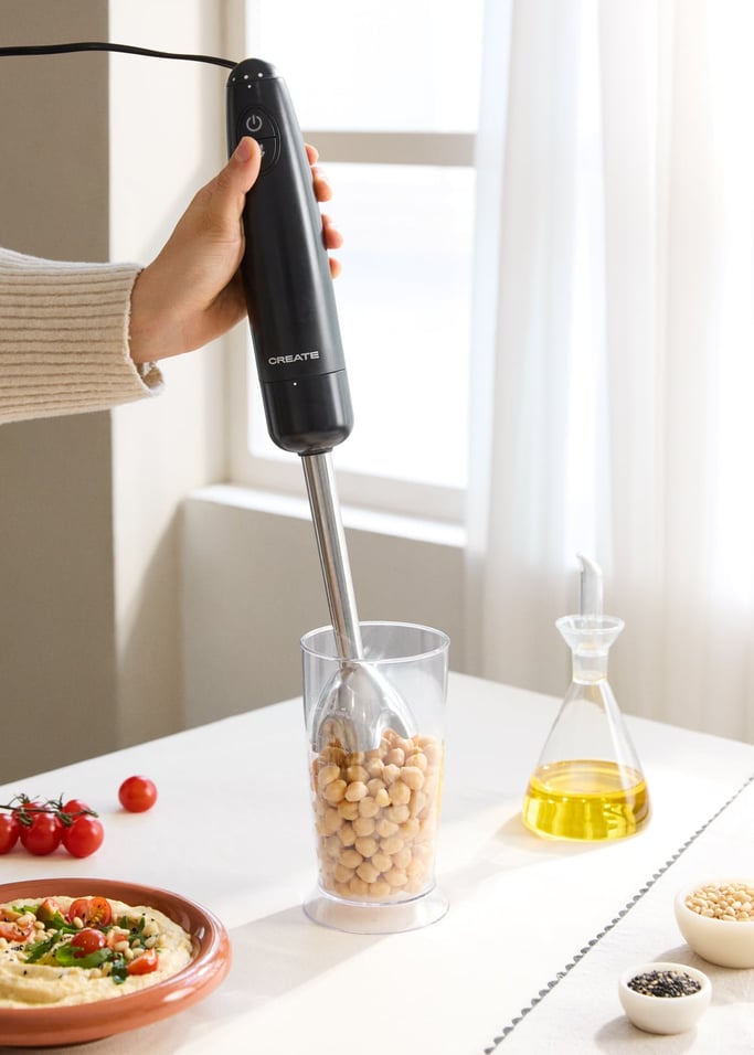 FULLMIX RETRO - Frullatore a immersione multifunzione da 1000W con accessori, Immagine di galleria 4