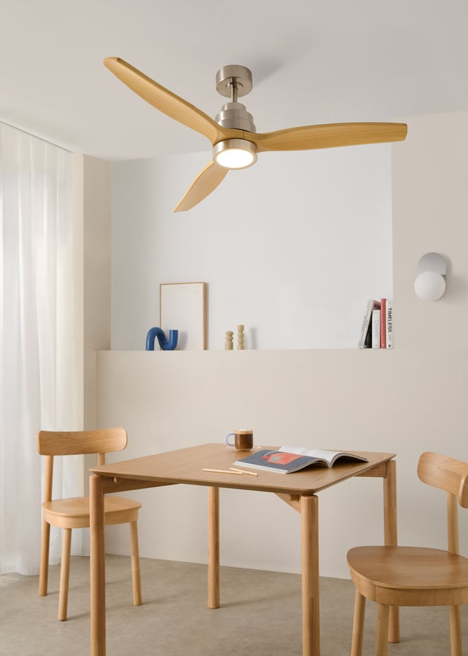 WIND STYLANCE - Ventilatore da soffitto silenzioso da 40 W con pale in ABS tecnico, disponibile in varie dimensioni, Immagine di galleria 1