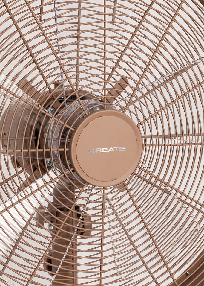 AIR STAND WOOD - Ventilatore oscillante a piantana 50W in stile retrò, Immagine di galleria 9