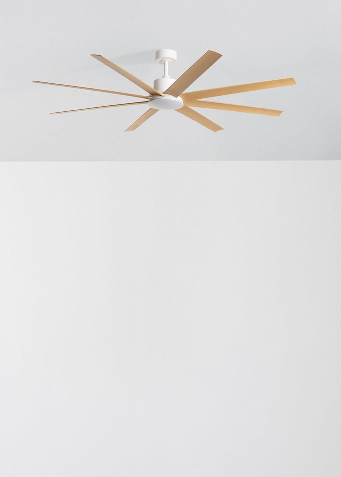 WIND INDUSTRIAL - Ventilatore da soffitto 40W silenzioso  disponibile in varie dimensioni, Immagine di galleria 2