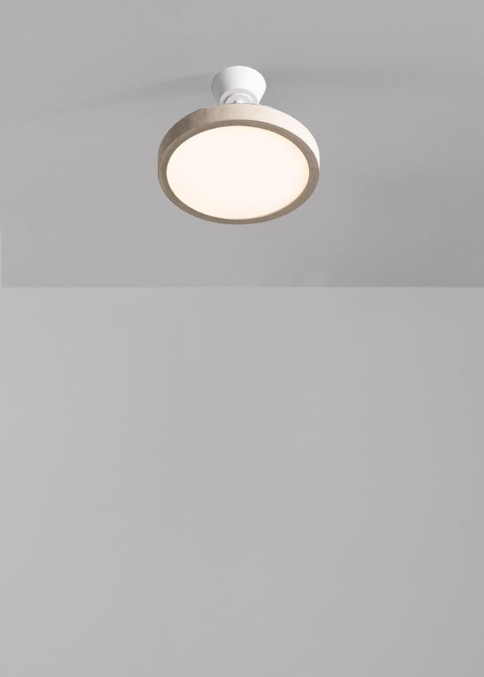 WIND CLEAR STUDIO - Ventilatore da soffitto 40W silenzioso con pale retrattili e luce LED, varie dimensioni, Immagine di galleria 2