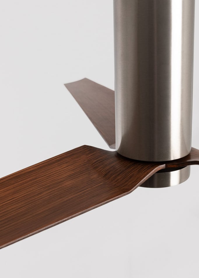 WIND FORMA - Ventilatore da soffitto silenzioso 45 W Ø152 cm con luce ambientale opzionale, Immagine di galleria 5