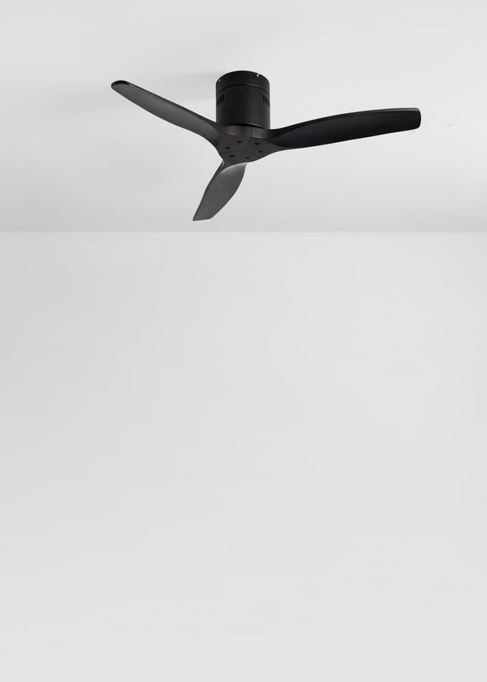 WIND CALM NATURAL WOOD - Ventilatore da soffitto 40W silenzioso 100% legno, Immagine di galleria 2