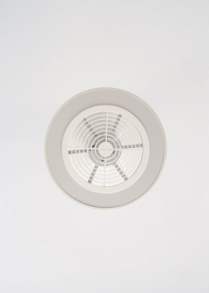 WIND CLEAR EASY - Ventilatore da soffitto silenzioso 40W Ø50 cm con pale nascoste e luce LED, Immagine di galleria 6