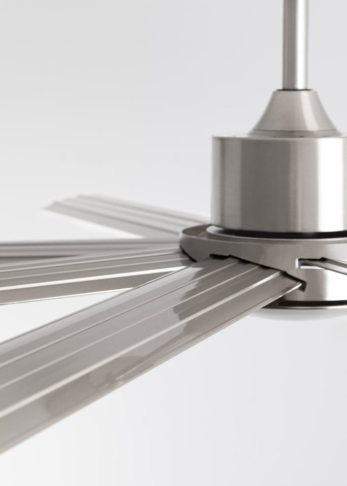 WIND INDUSTRIAL - Ventilatore da soffitto 40W silenzioso  disponibile in varie dimensioni, Immagine di galleria 6